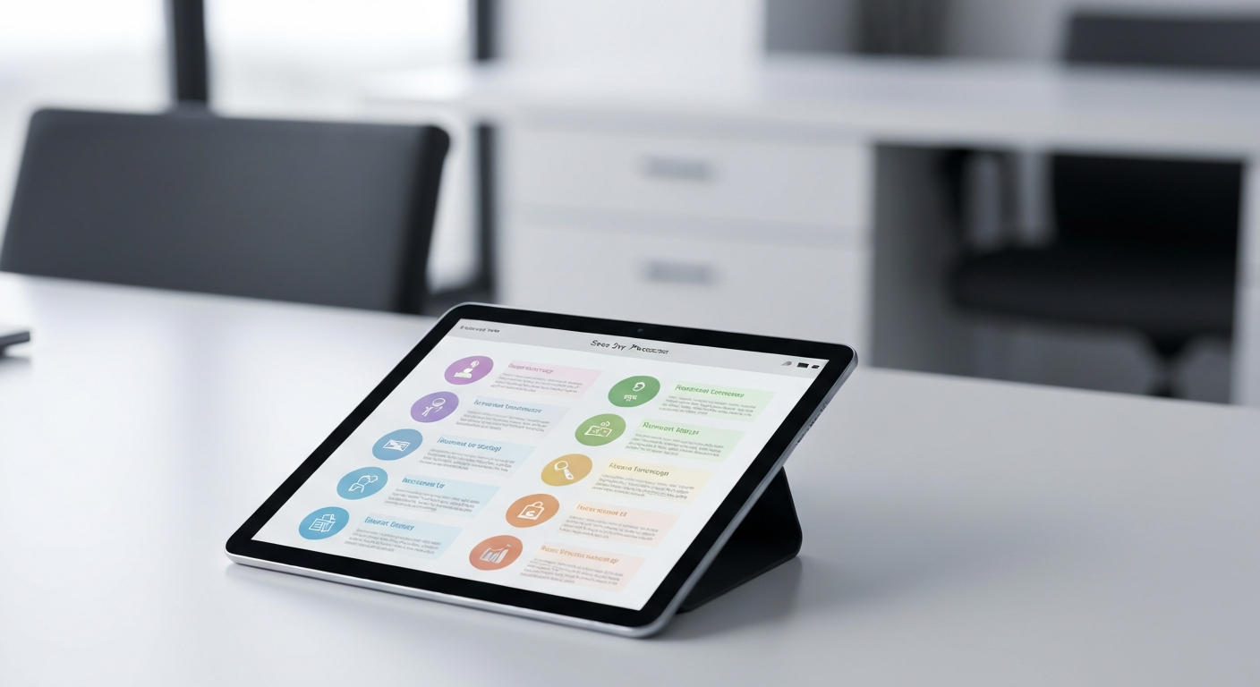 Solutions pratiques sur tablette pour transition facturation électronique avec easy-facture.fr